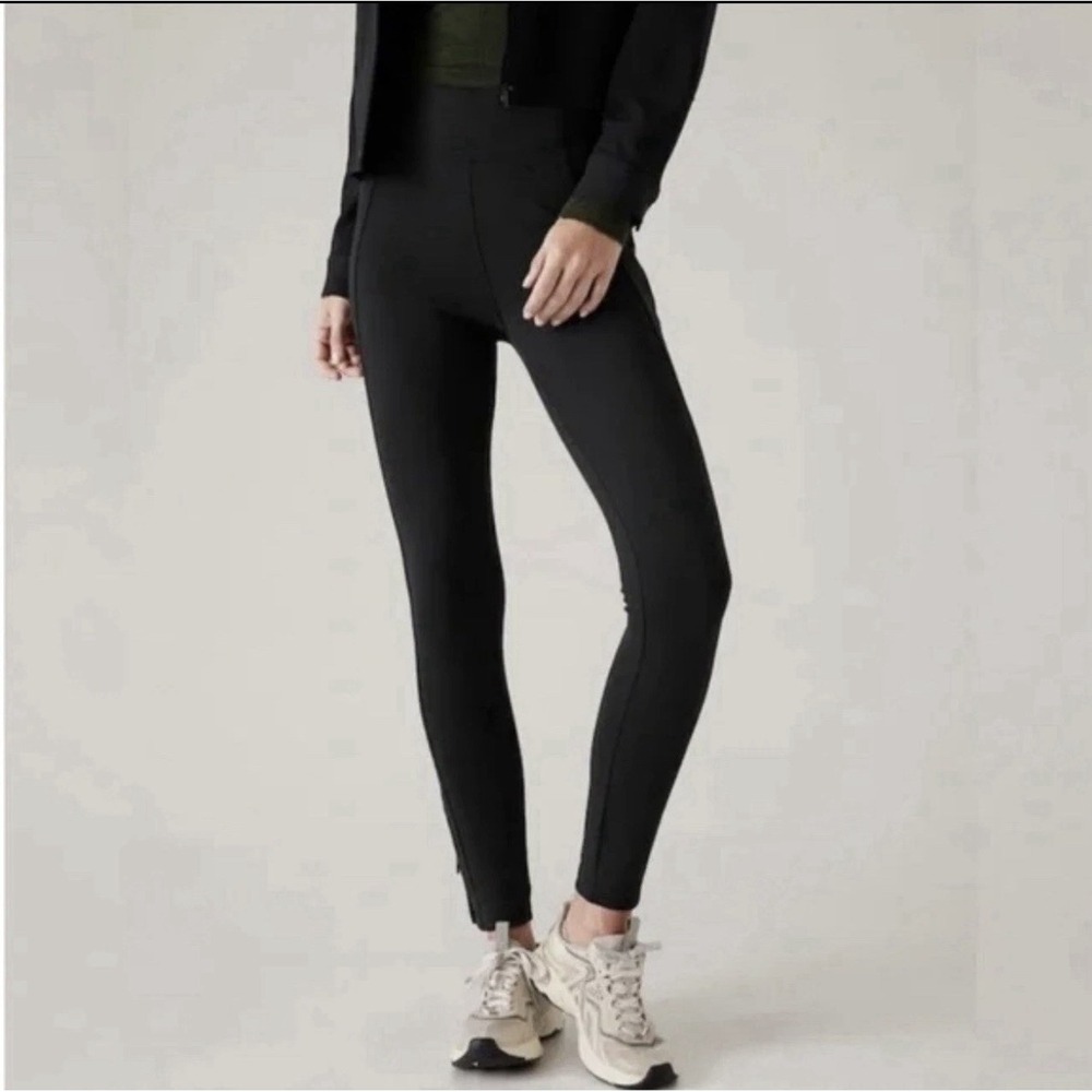 Athleta Delancey Skyline High Rise Legging in Black Size Large